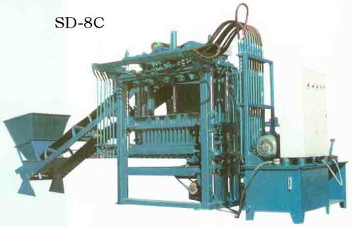 保定市北市區(qū)三鼎建材機(jī)械廠 —— SD-8C型半自動(dòng)制磚機(jī)產(chǎn)品展示